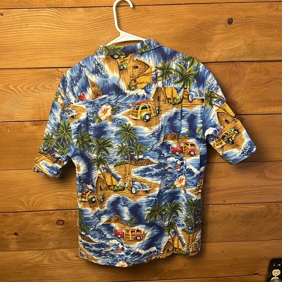 Winnie Fashion Tropical Hawaiian Shirt‎ Vintage Short Sleeve Button Up Luau XL - Picture 7 of 8